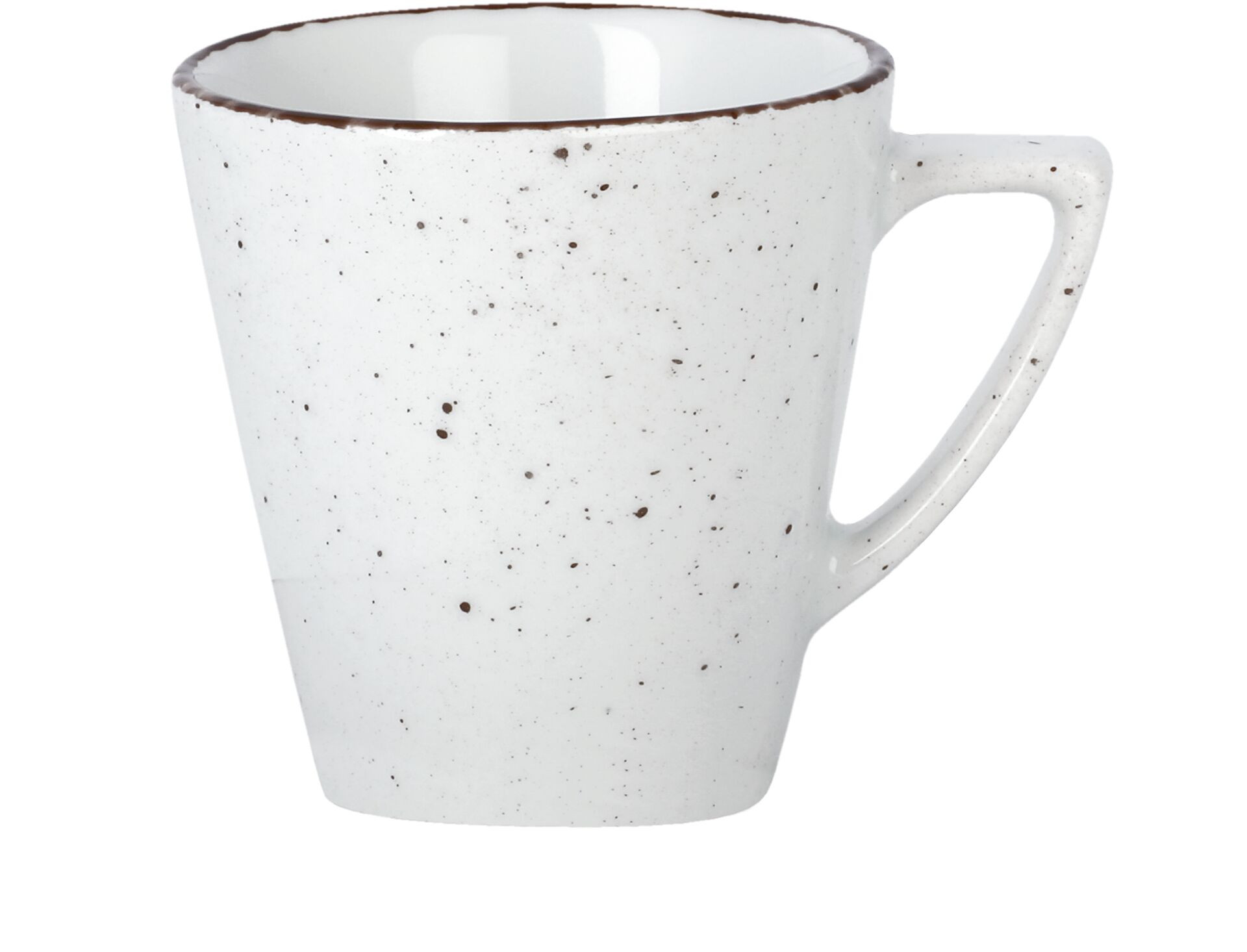 Porzellanserie "Granja" weiß Tasse untere Kaffee Grande